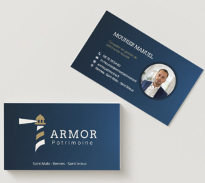 Cartes de visite Armor Patrimoine